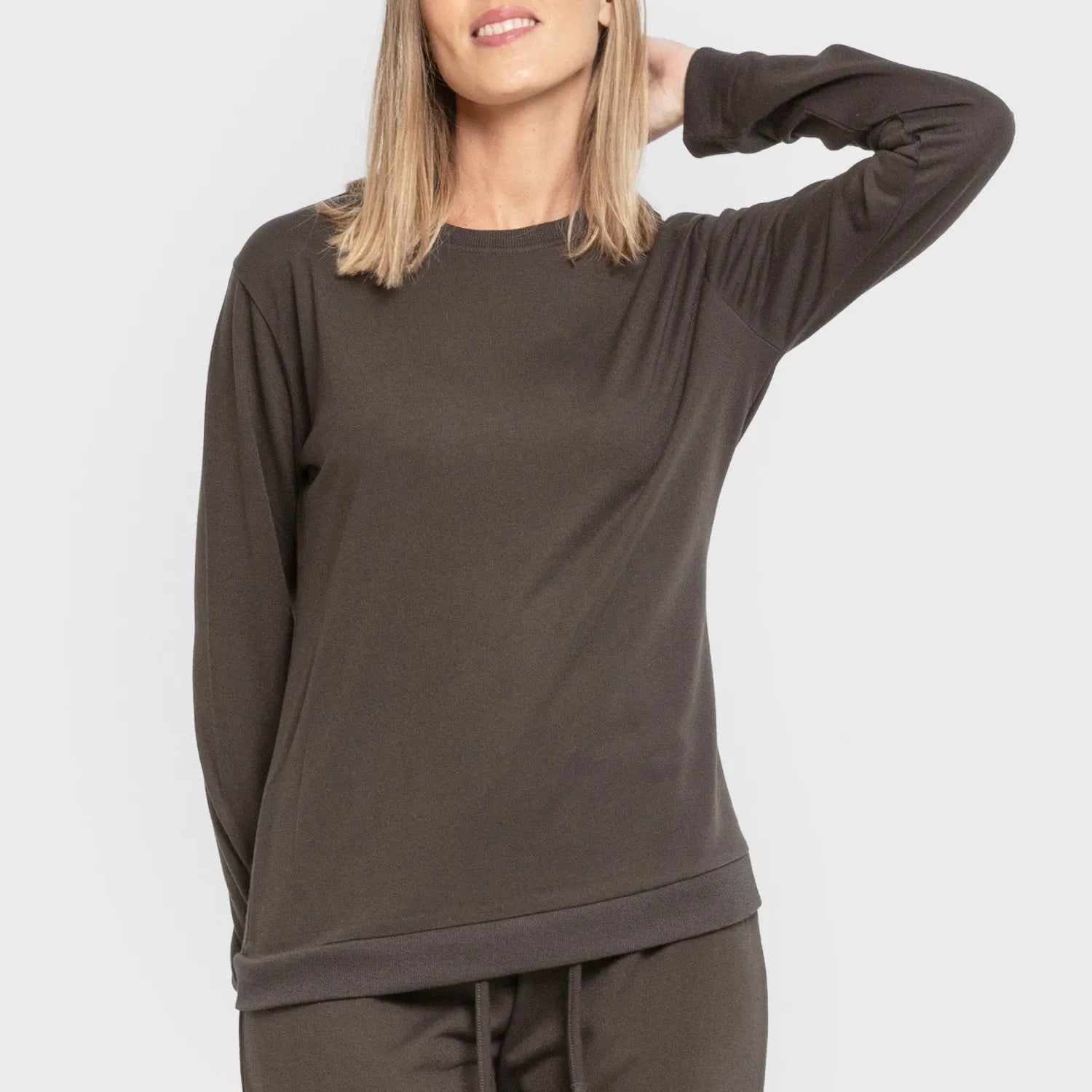 Moletom esportivo básico feminino