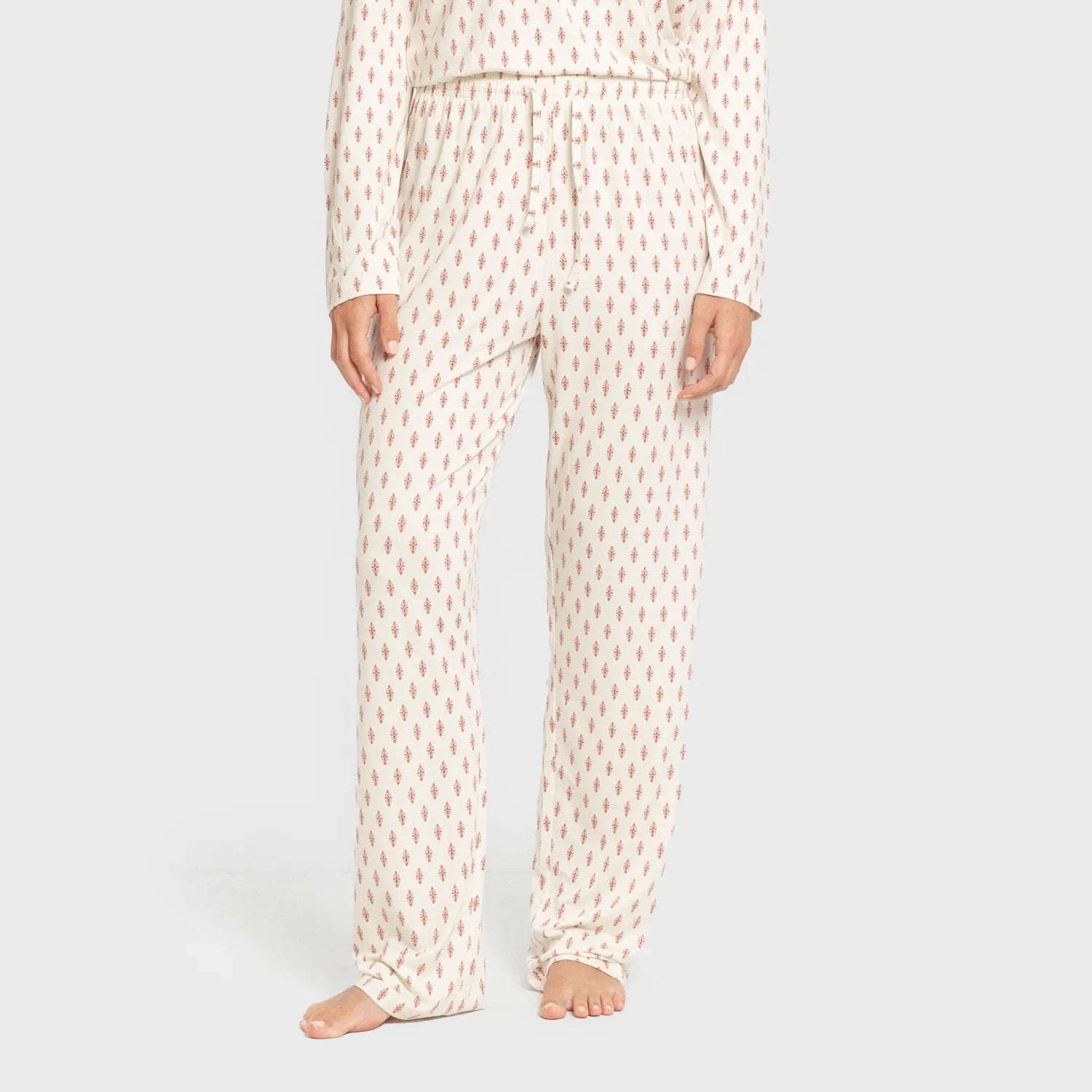 Pijama largo mujer soft Serbia malva rosa