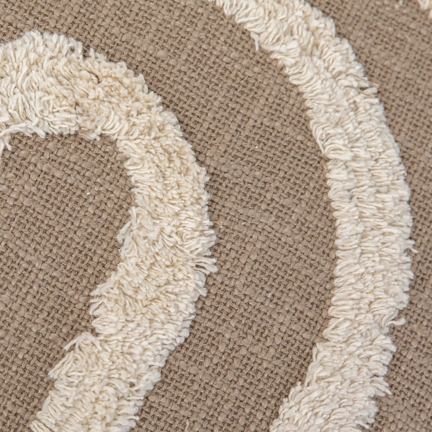 Almofada quadrada Drus em algodão, 45x45 cm - capa + enchimento