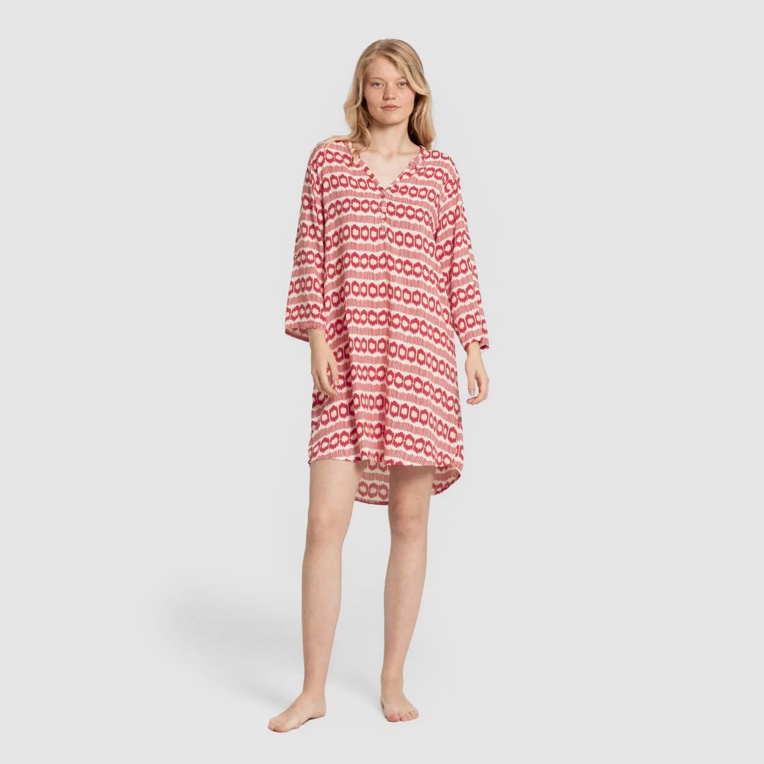 Camisola de viscose Pastela morango