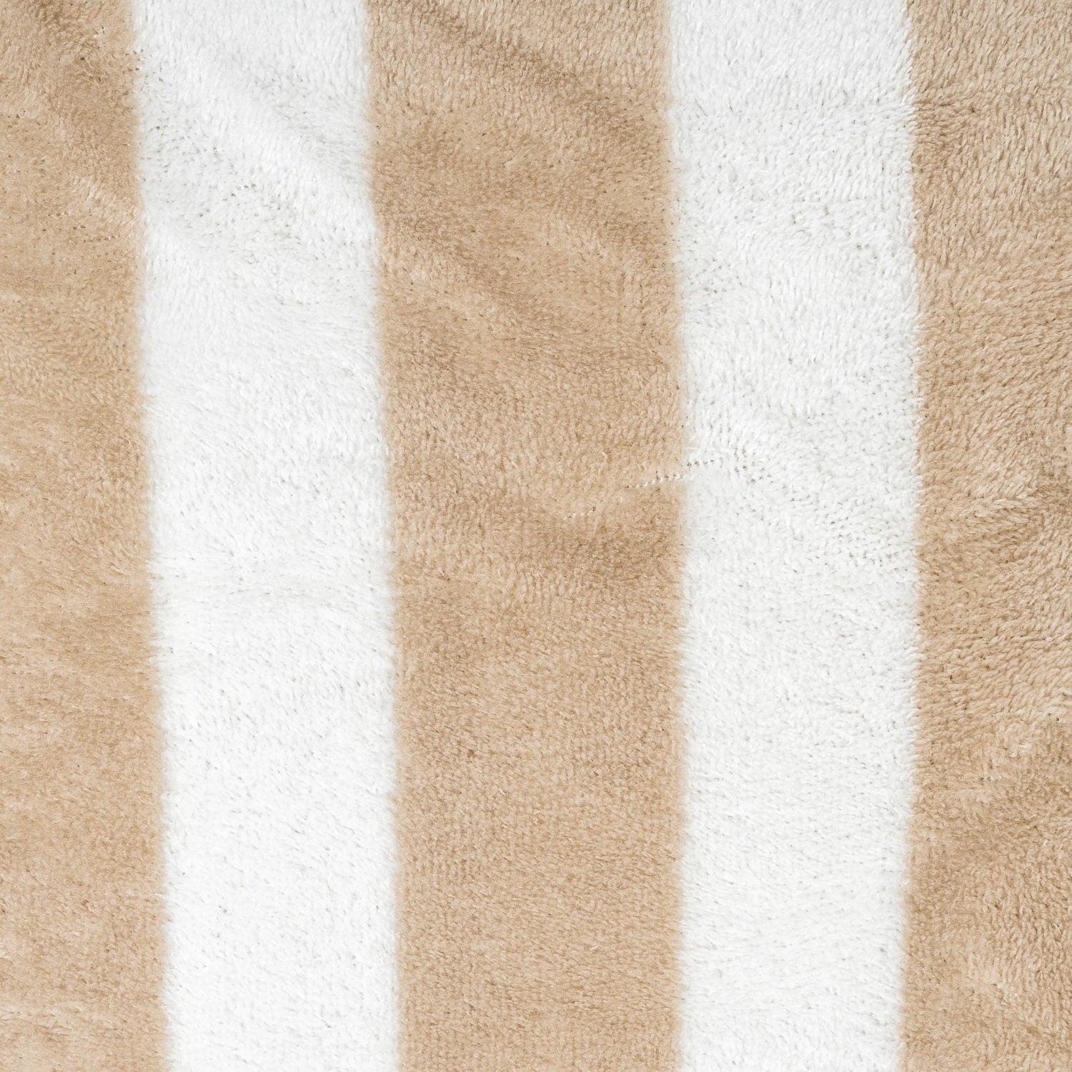 Jogo de lençóis de coral fleece Raya Vinia na cor areia