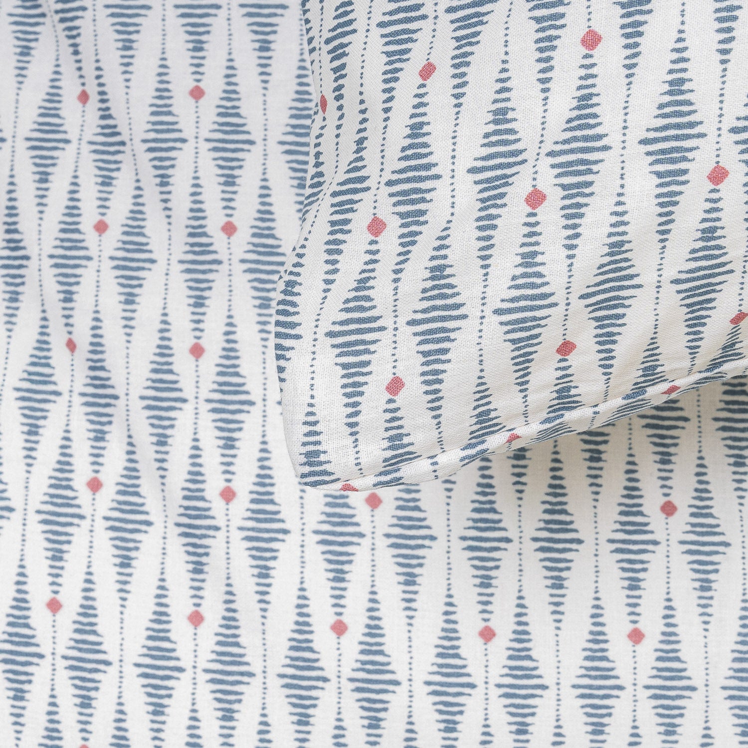 Funda nórdica algodón Noruega azul verdoso