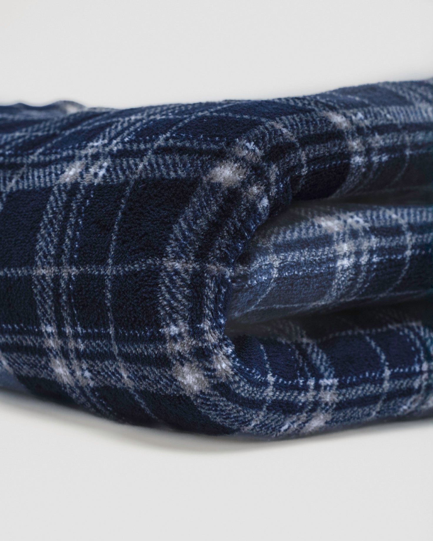 Cobertor coral Brais azul marinho foto