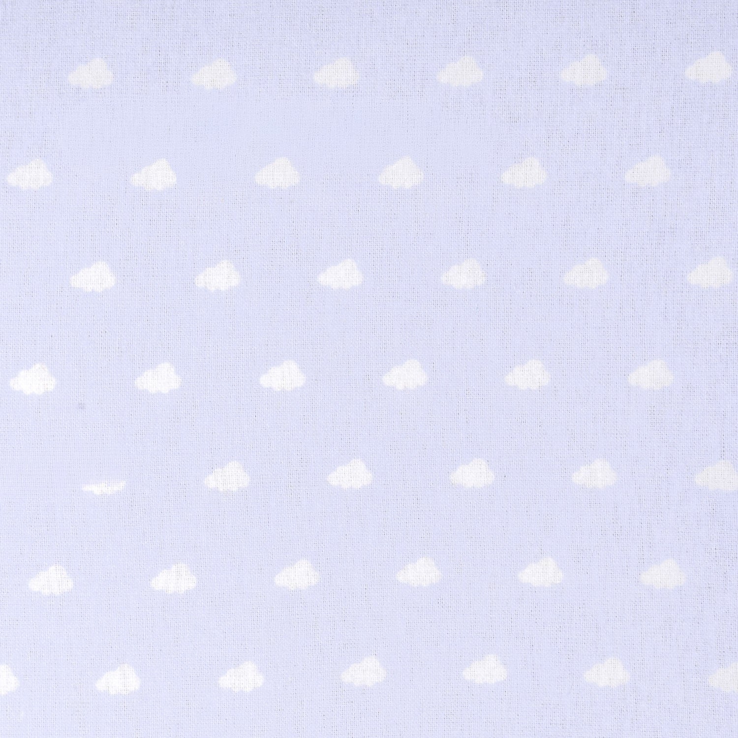 Jogo de lençóis flanela Nubecita azul celeste