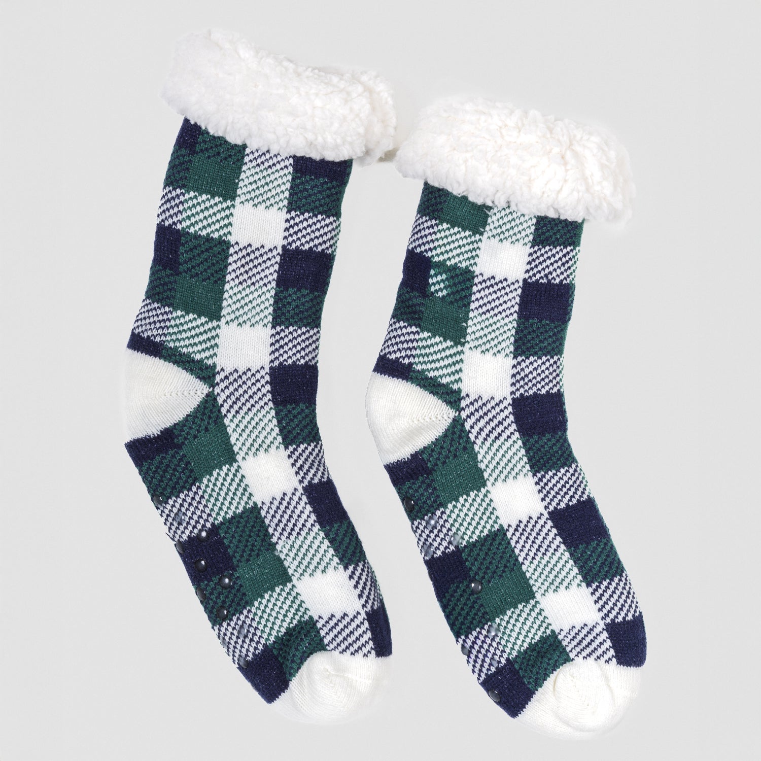 Calcetines hombre Cuadro Ferni azul marino