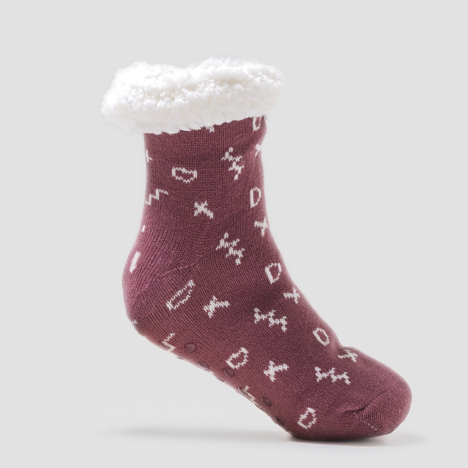 Calcetines mujer Mimi berenjena