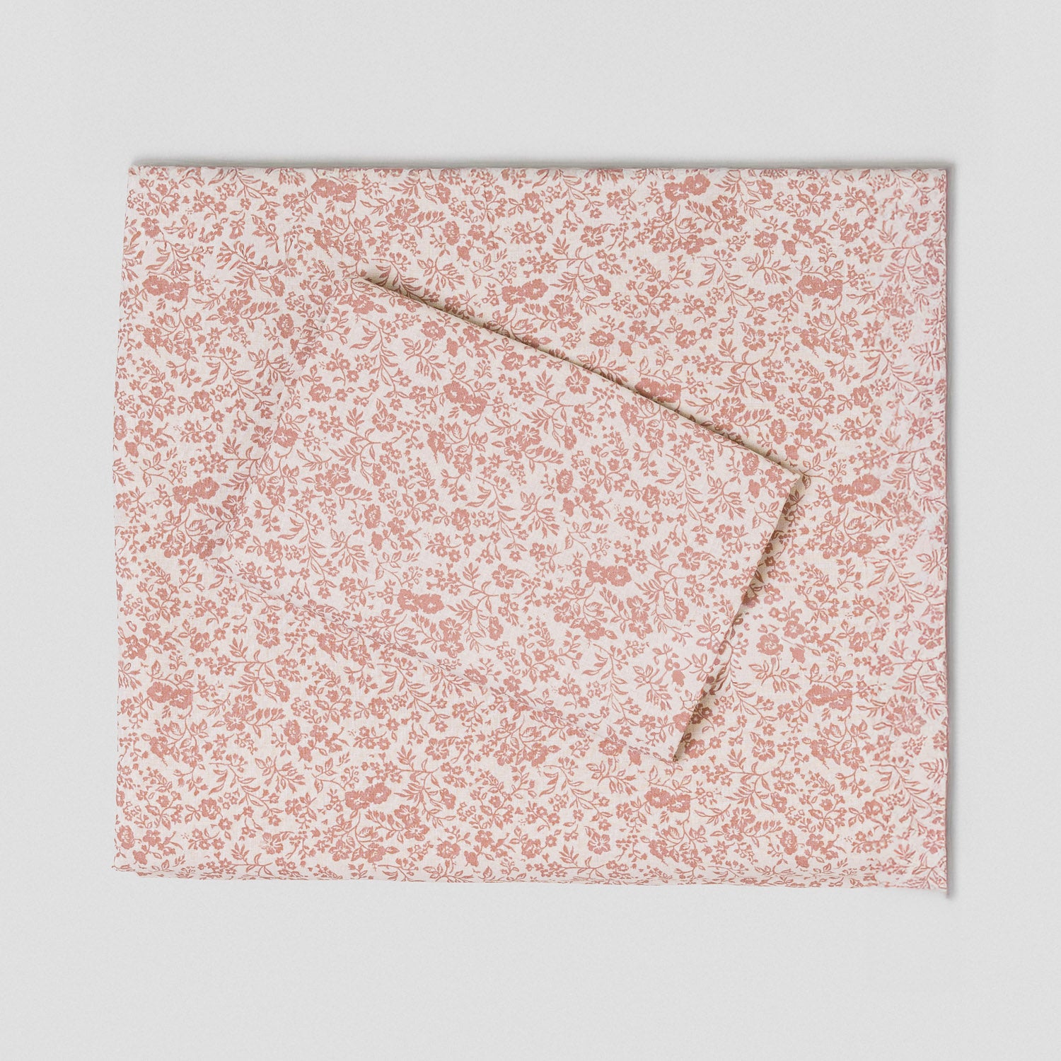 Juego de sábanas algodón Nicosia rosa keike