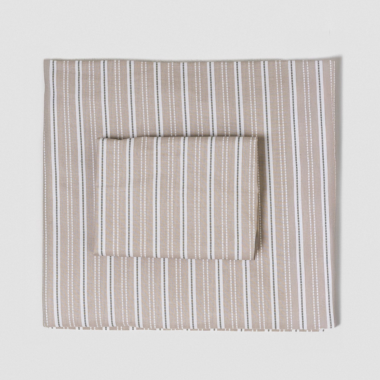 Jogo de lençóis de algodão Raya Sego verde keike