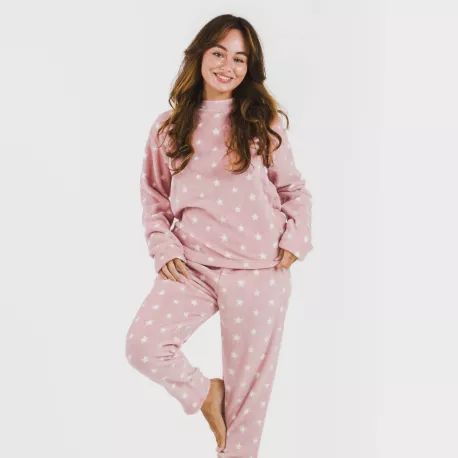 Pijama coral Vitalidad rosa