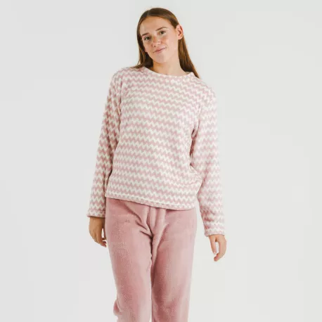 Pijama coral Jeannine rosa