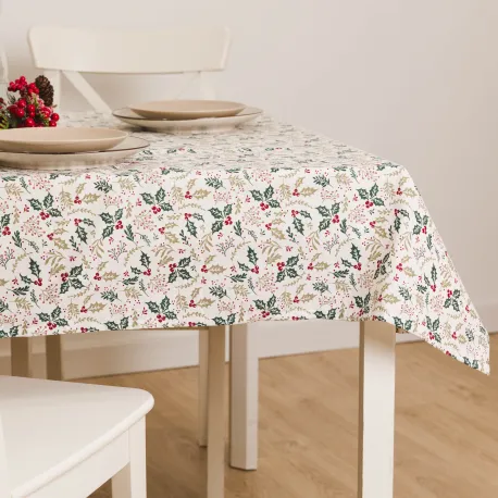 Toalha de mesa anti manchas Holly