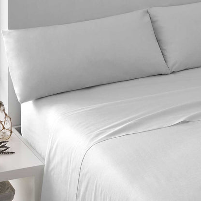 Conjunto de lençóis de algodão liso