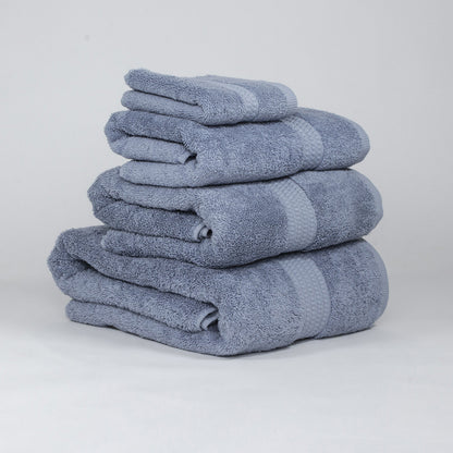 Toalha de banho azul índigo de 700g