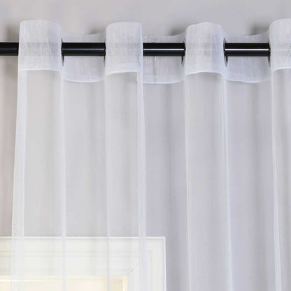 Cortina de véu azul claro