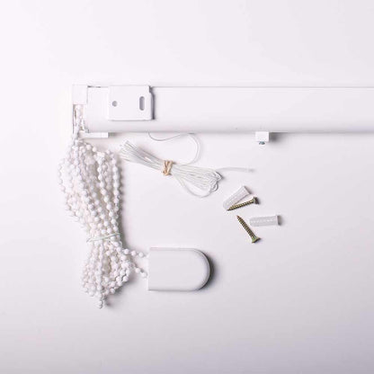 Estor paquetto Style37 blanco y gris con cadena