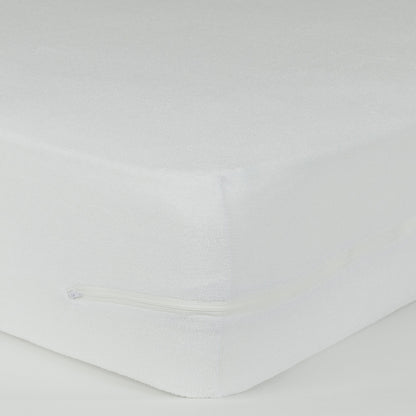 Protetor de colchão impermeável em tecido atoalhado