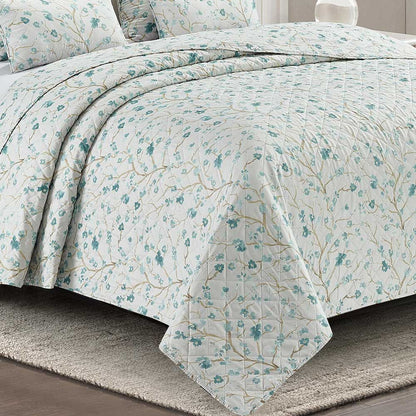 Colcha Tiffany verde Samantha