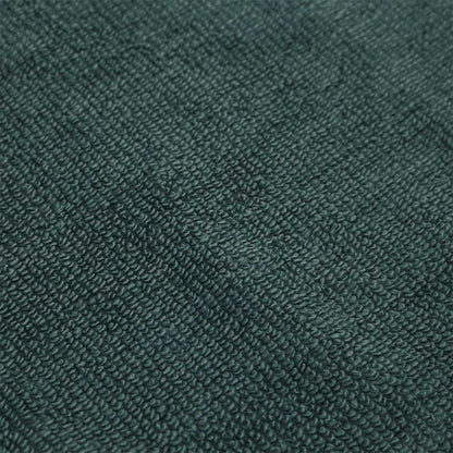 Toalha de banho dupla de felpa verde menta, 400g