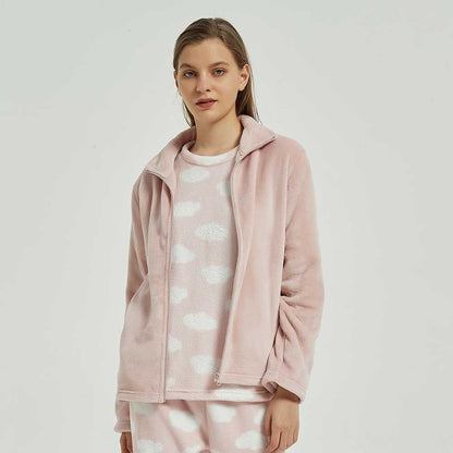 moletom de veludo rosa claro