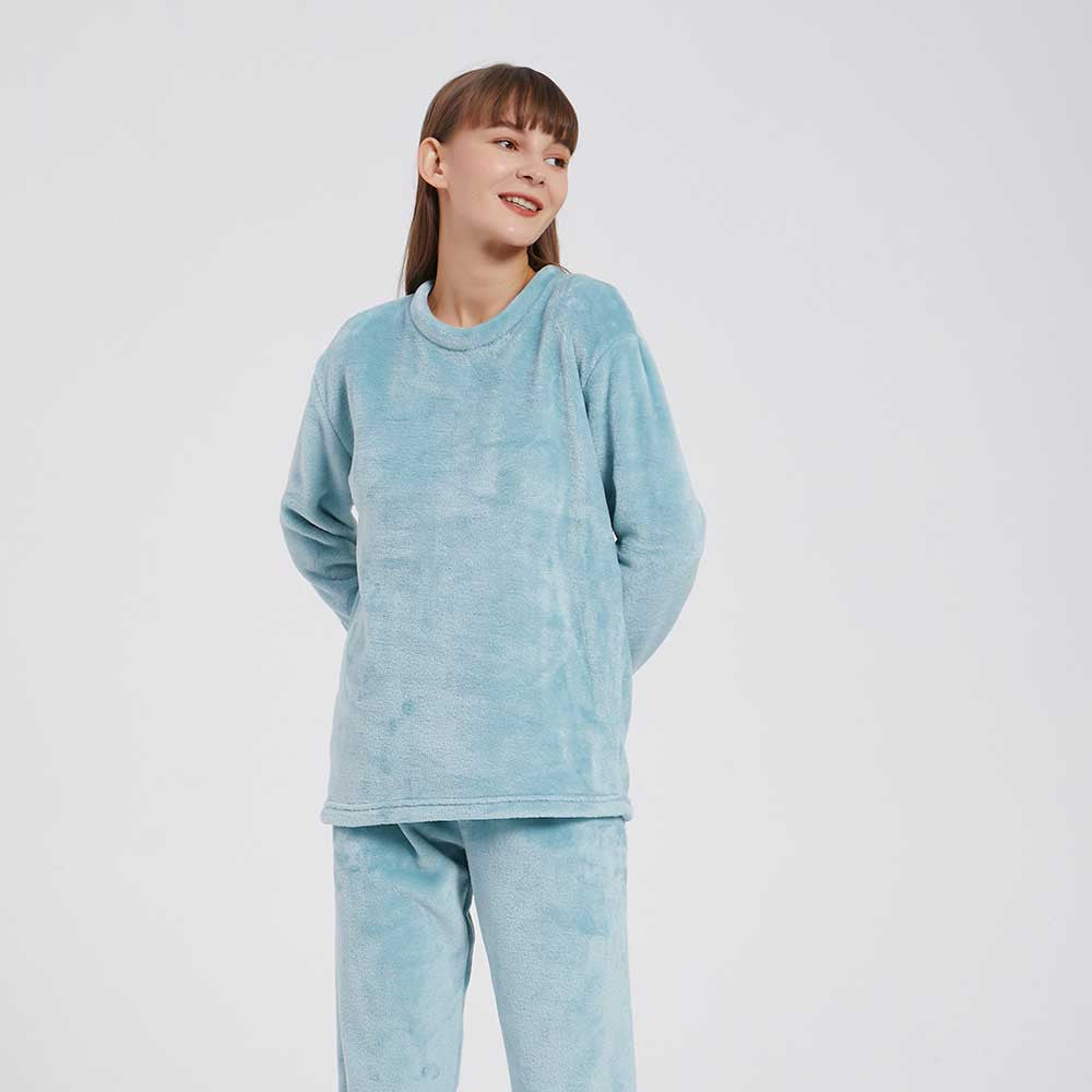 pijama de veludo verde Tiffany