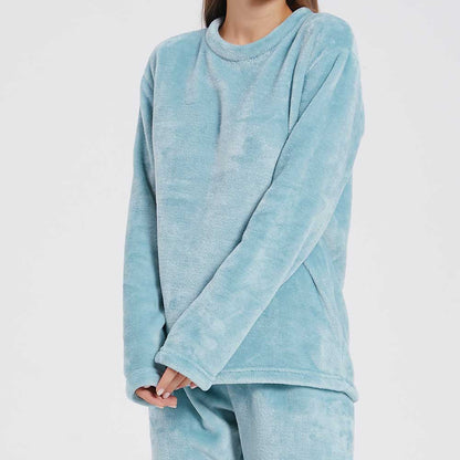 pijama de veludo verde Tiffany