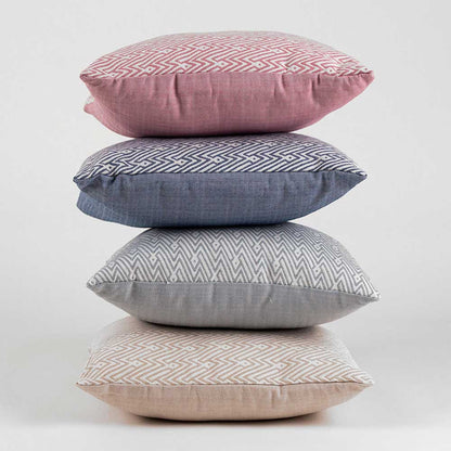 COJIN JACQUARD MADRAS - FUNDA + RELLENO