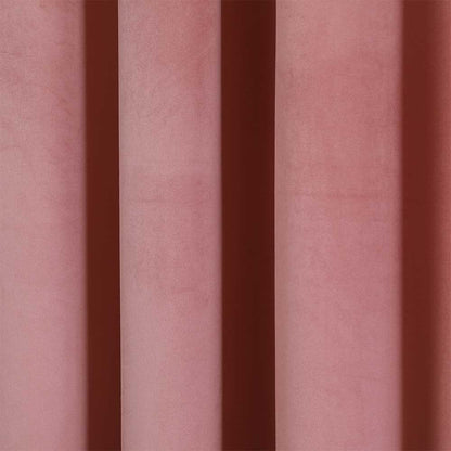 Cortina nova, veludo rosa claro