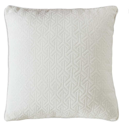 Almofada em jacquard chenille com estampa de flechas - Capa + Enchimento