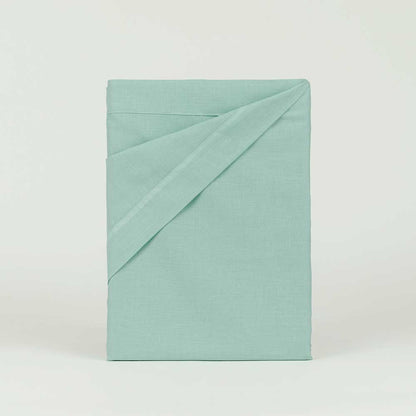 Conjunto de lençóis de algodão verde Tiffany