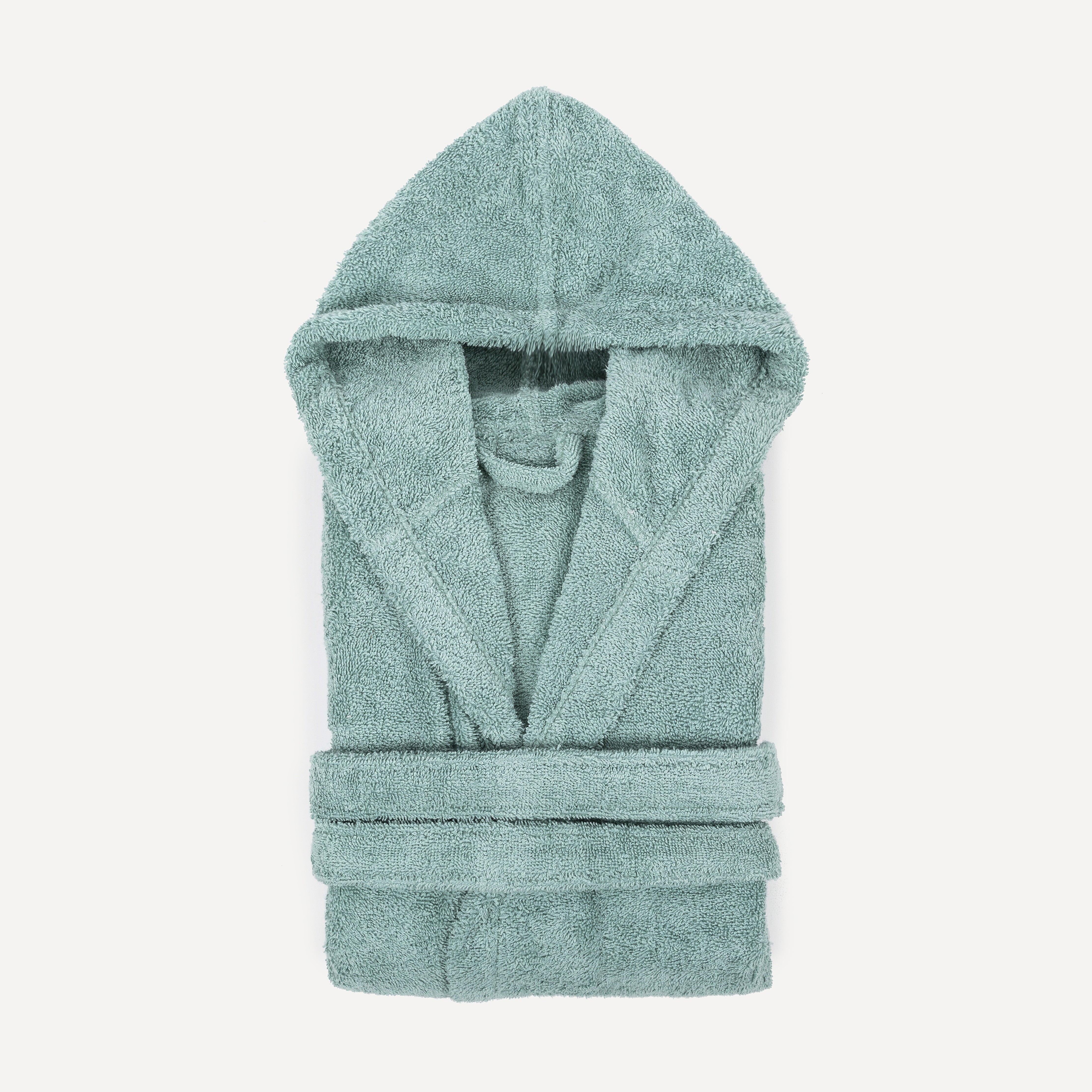 Roupão infantil liso verde Tiffany 450g