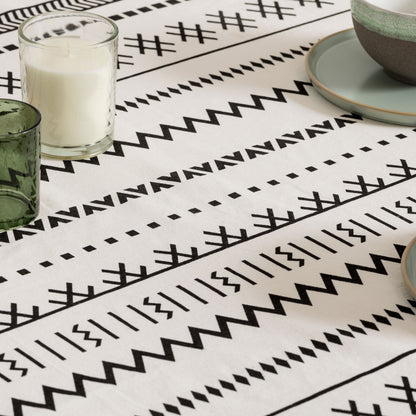 Toalha de mesa de algodão Gritos