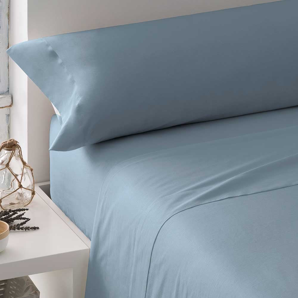 Jogo de lençóis algodão percal lisos