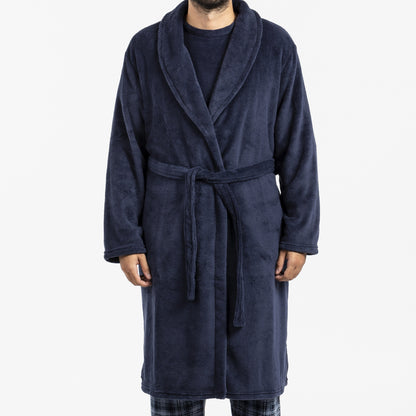 Roupão masculino coral