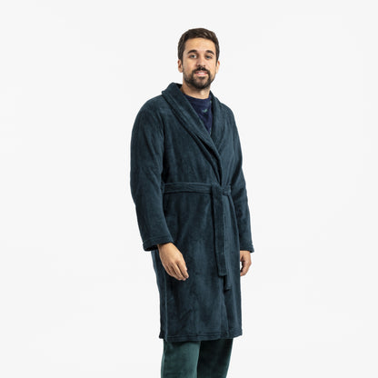 Roupão masculino coral