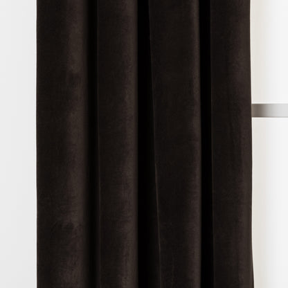 cortina de veludo de algodão preto