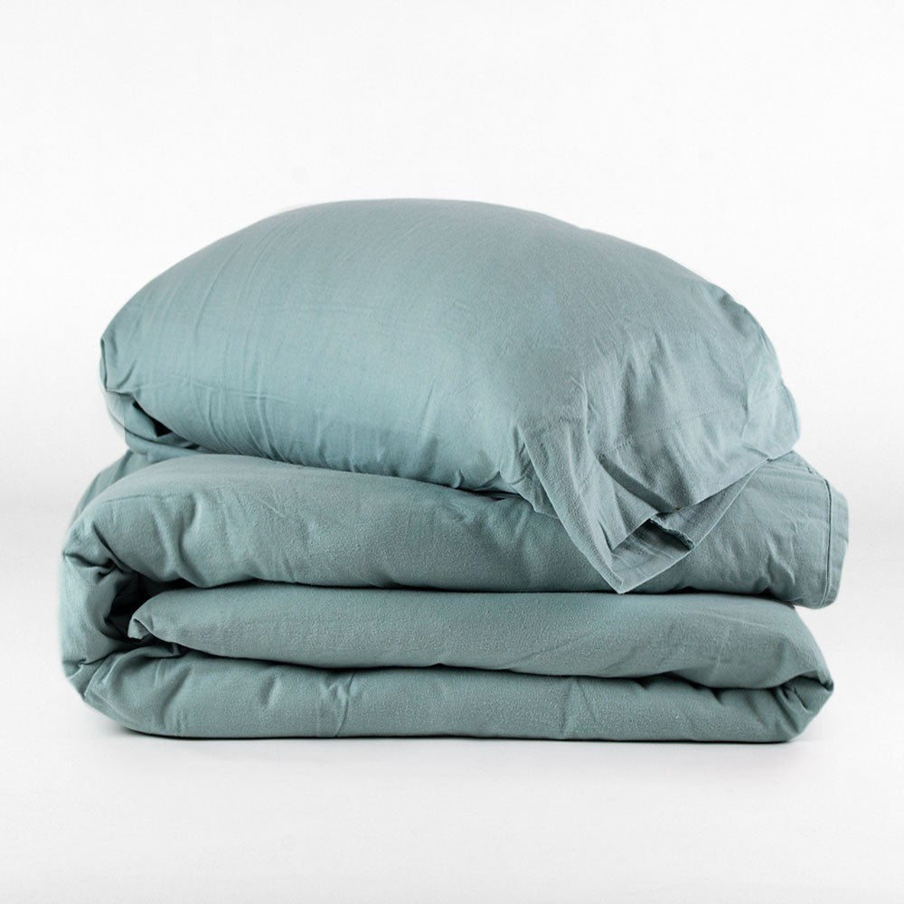 Capa de edredão flanela lisas