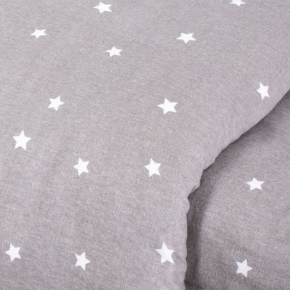 Capa de edredom de solteiro Estrella Pearl Flannel