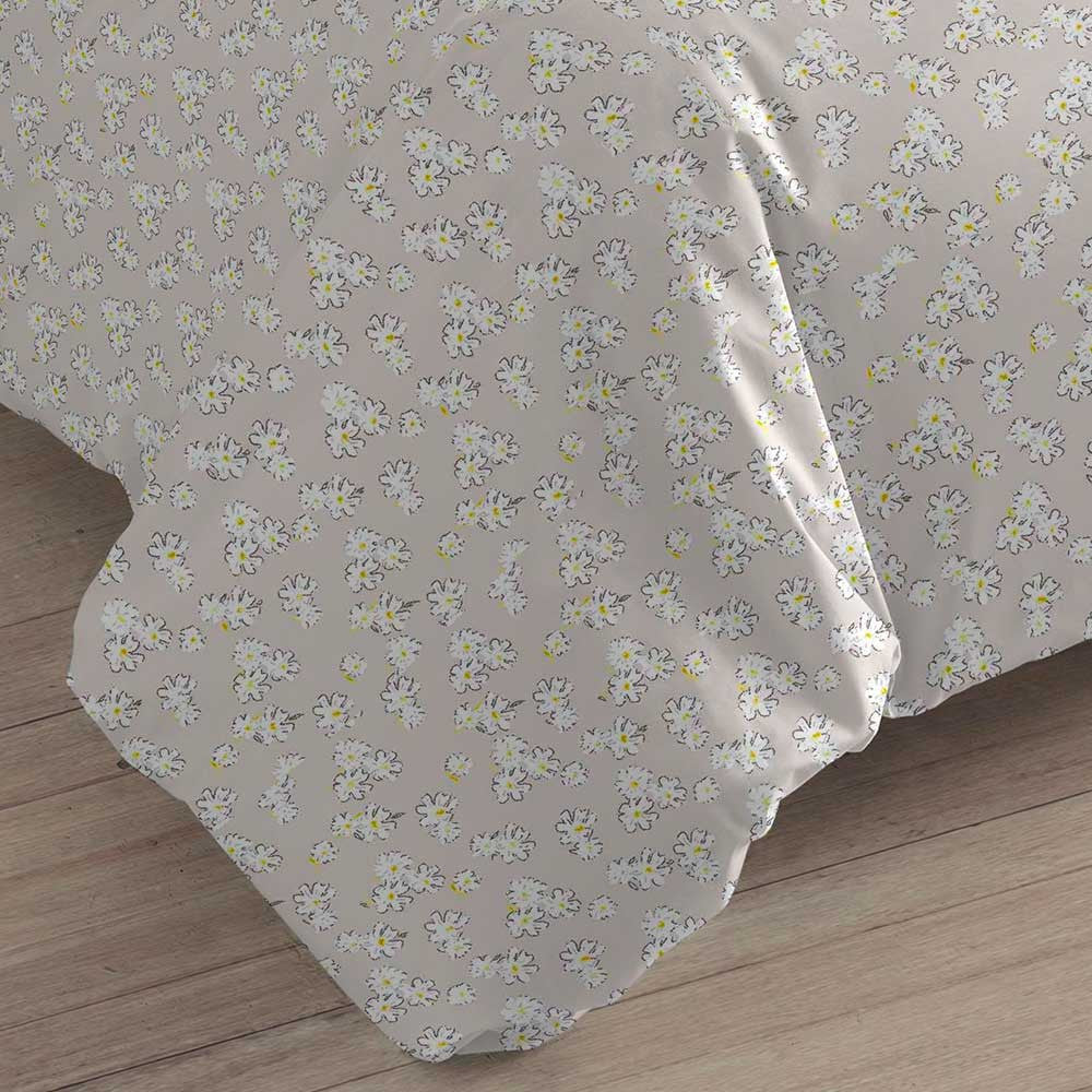 Capa de edredom Indira Single em algodão