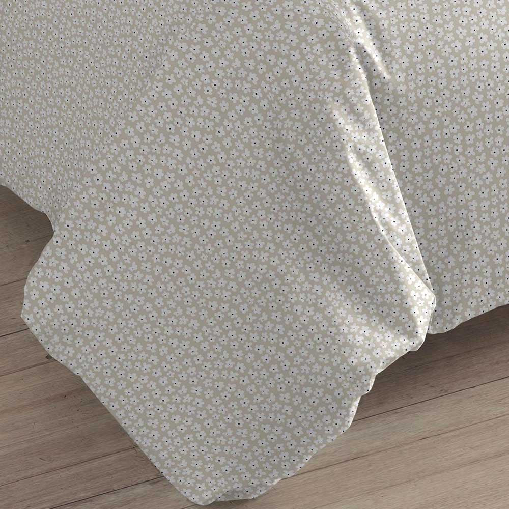 Capa de edredom de solteiro areia Silvestre