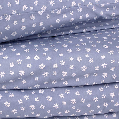 Capa de edredom Alma Blue Single