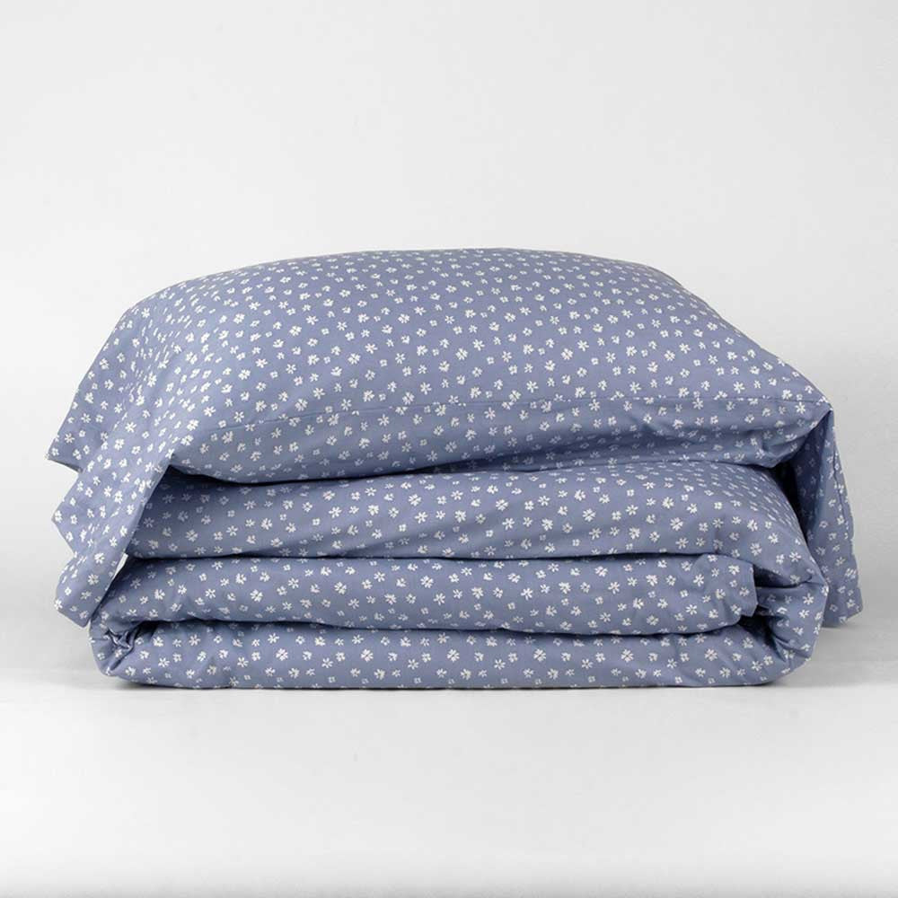 Capa de edredom Alma Blue Single