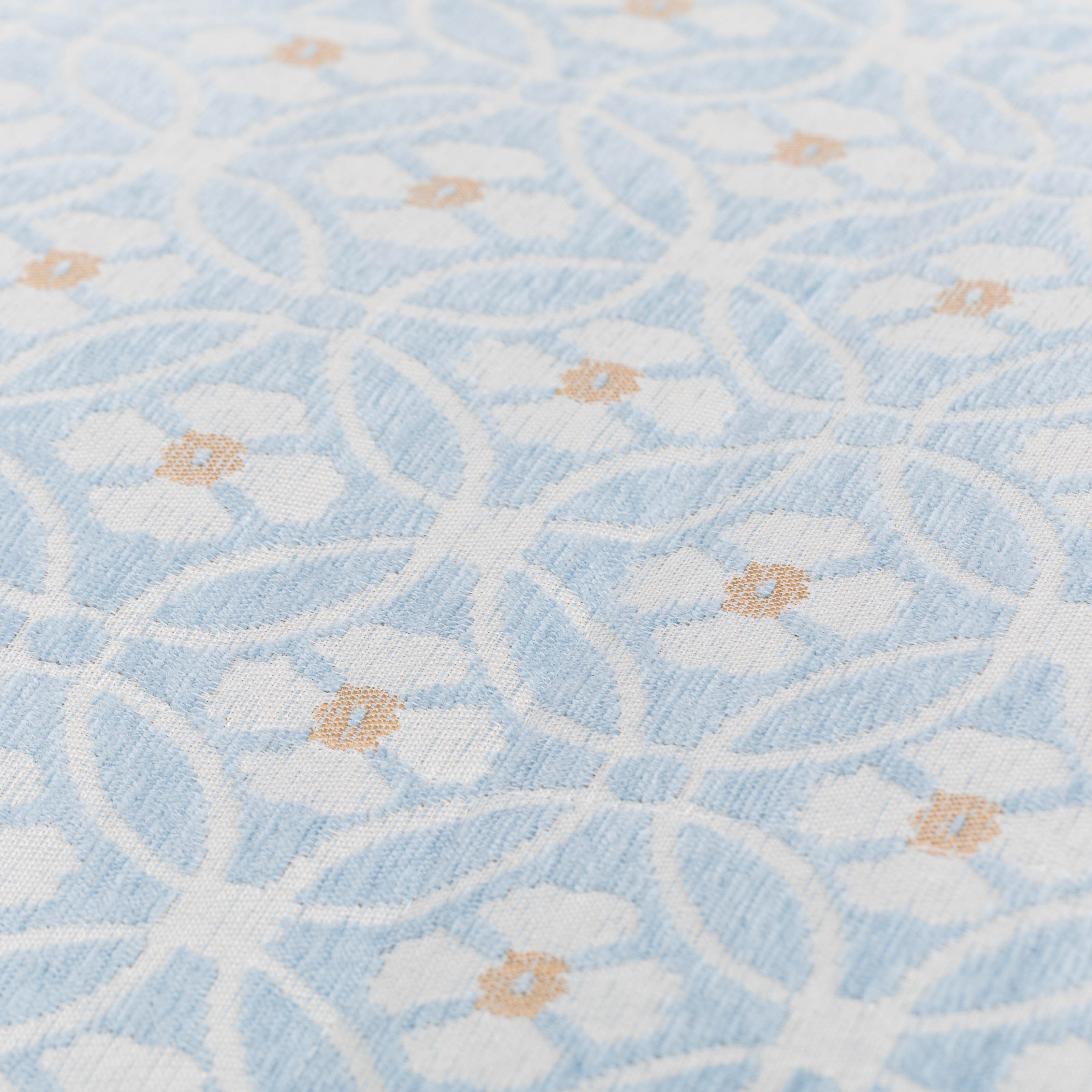 Colcha Marieta Indigo Chenille Jacquard - 120g