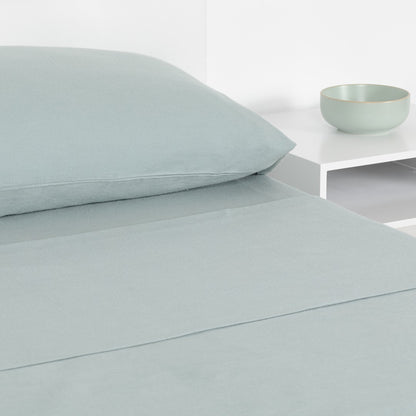 conjunto de lençóis de flanela lisa