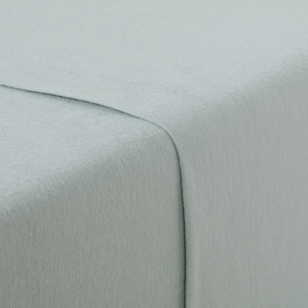 conjunto de lençóis de flanela lisa