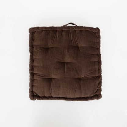 COJIN PLANCHETA TERCIOPELO ALGODÓN - FUNDA + RELLENO