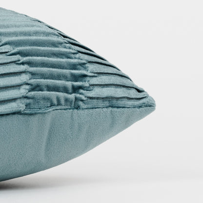 Almofada quadrada Traza nova, em veludo liso, 50x50 cm - capa + enchimento