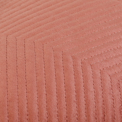 Almofada quadrada New Hungary, veludo liso, 50x50 cm - capa + enchimento