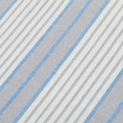 Toalha de mesa listrada em índigo