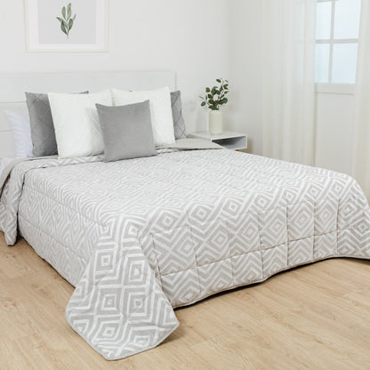 Colcha Pearl Fair em chenille jacquard - 120 g