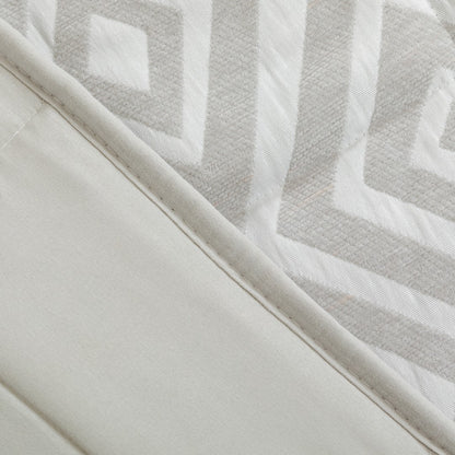 Colcha Pearl Fair em chenille jacquard - 120 g